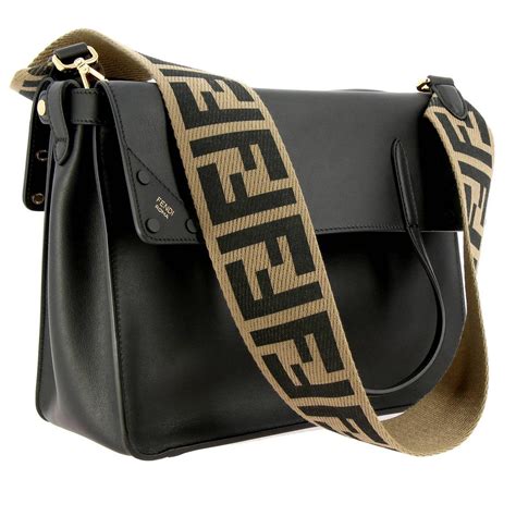 fendi crossbody bag black